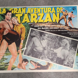 Tarzan's Greatest Adventure 1959 Mexican Lobby Cards