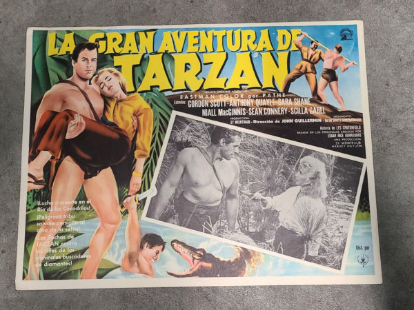 Tarzan's Greatest Adventure 1959 Mexican Lobby Cards