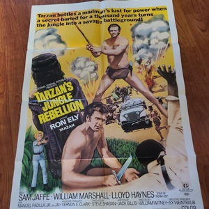 Tarzan's Jungle Rebellion 1970 1 Sheets/US