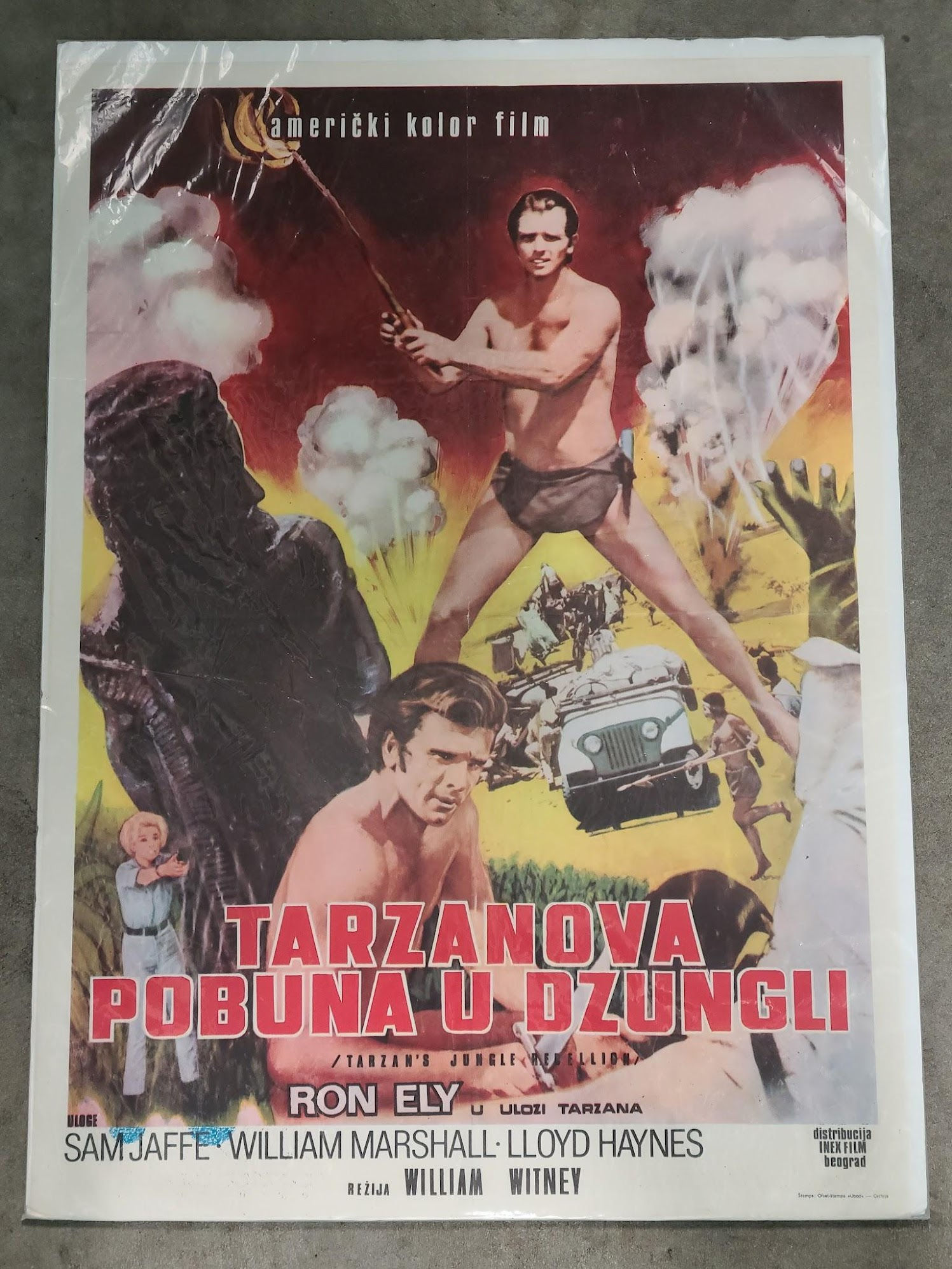 Tarzan's Jungle Rebellion 1970 Yugo/Turkish