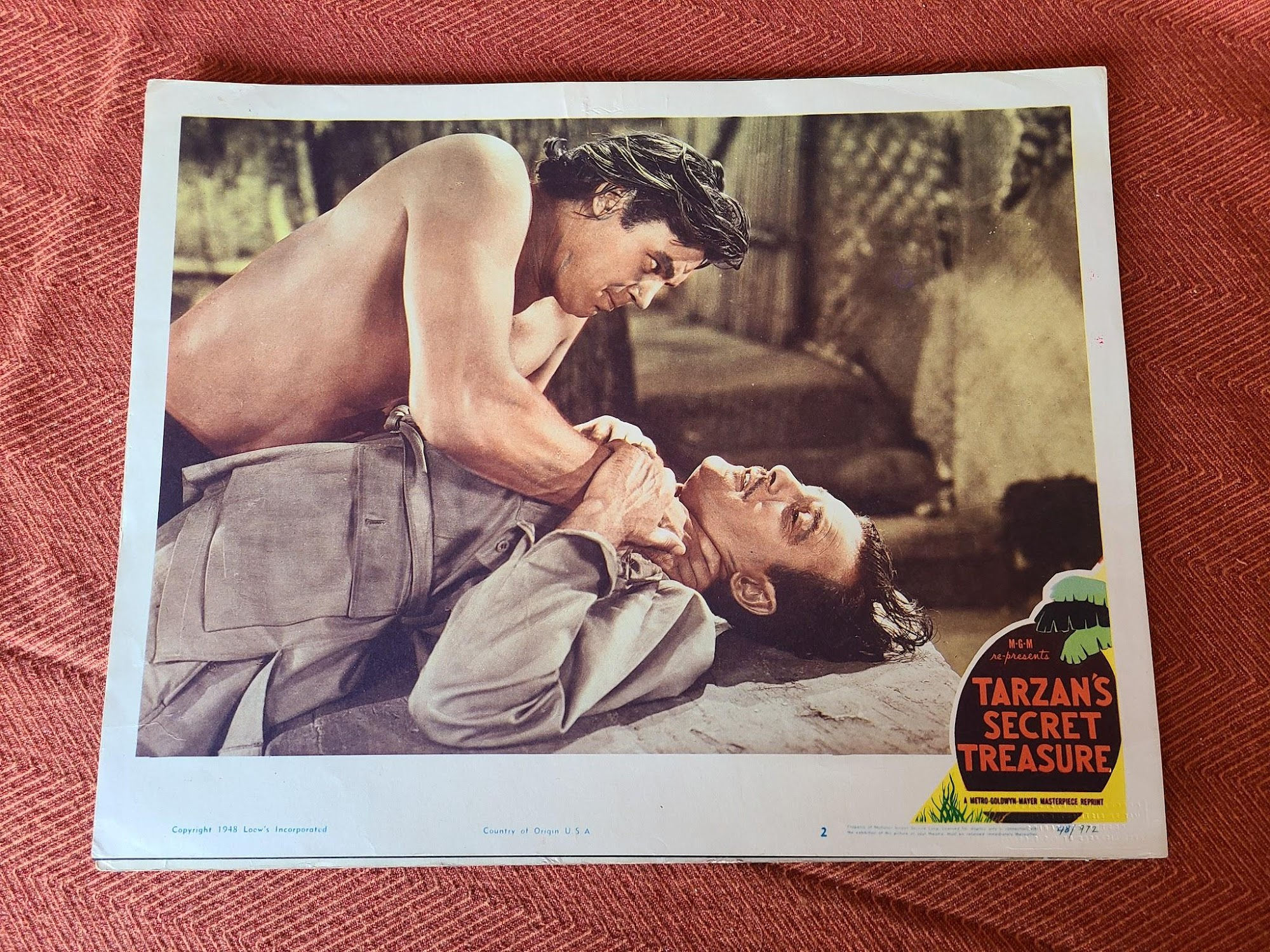 Tarzan's Secret Treasure 1941 General Lobby Cards