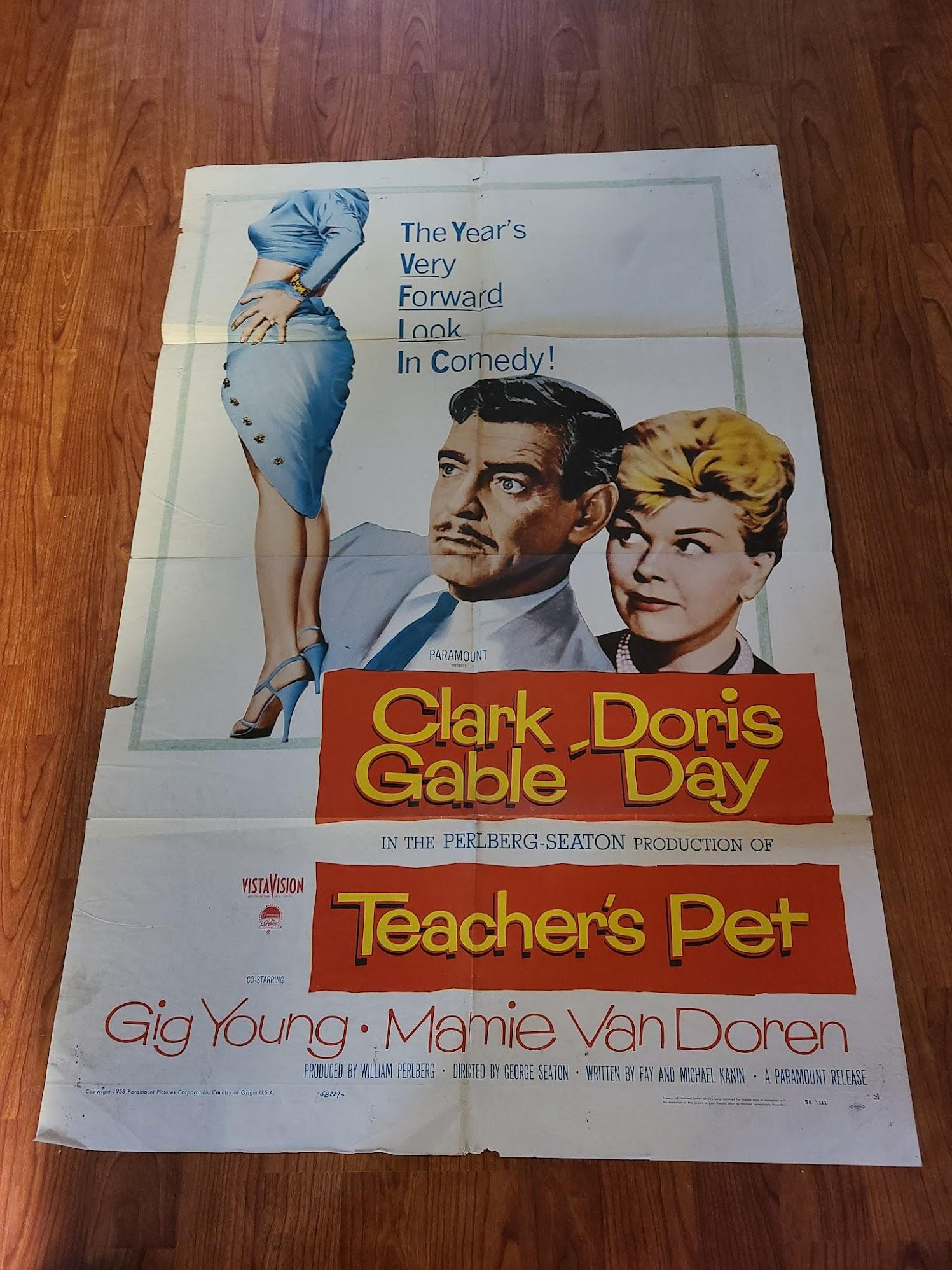 Teacher's Pet 1958 1 Sheets/US