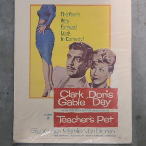Teacher's Pet 1958 Window Cards
