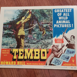 Tembo 1952 General Lobby Cards