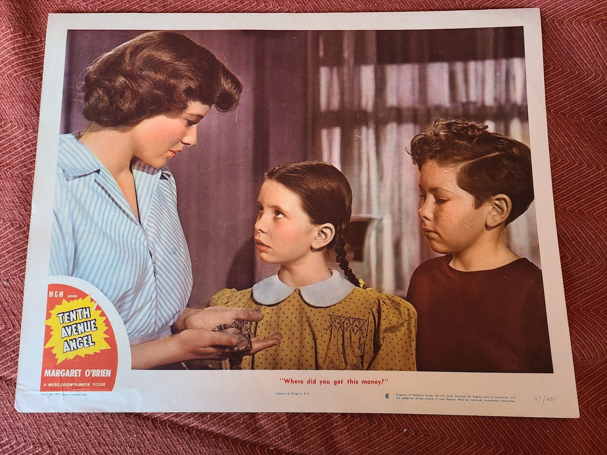 Ten Avenue Angel 1948 General Lobby Cards