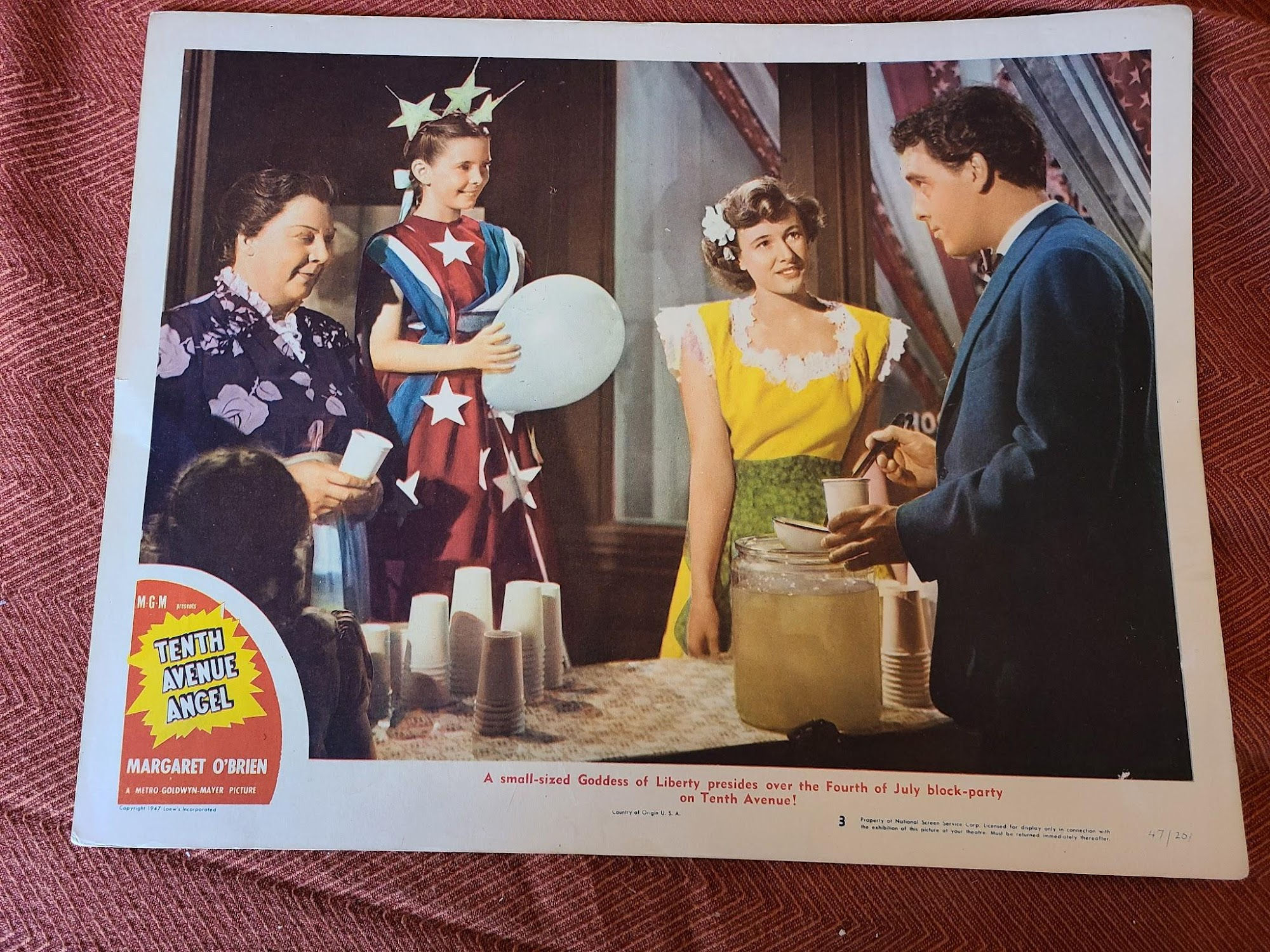 Ten Avenue Angel 1948 General Lobby Cards