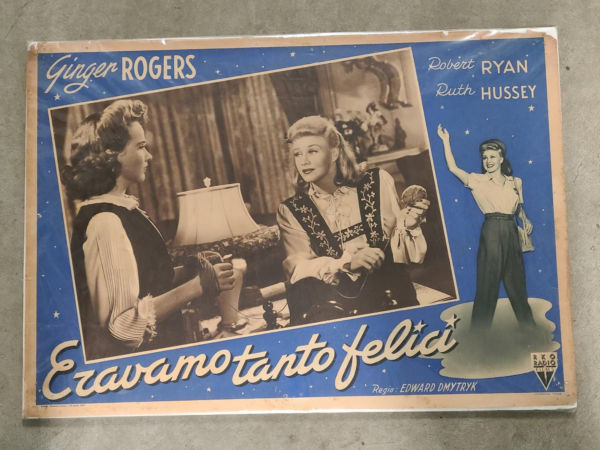 Tender Comrade 1943 Italian Cards