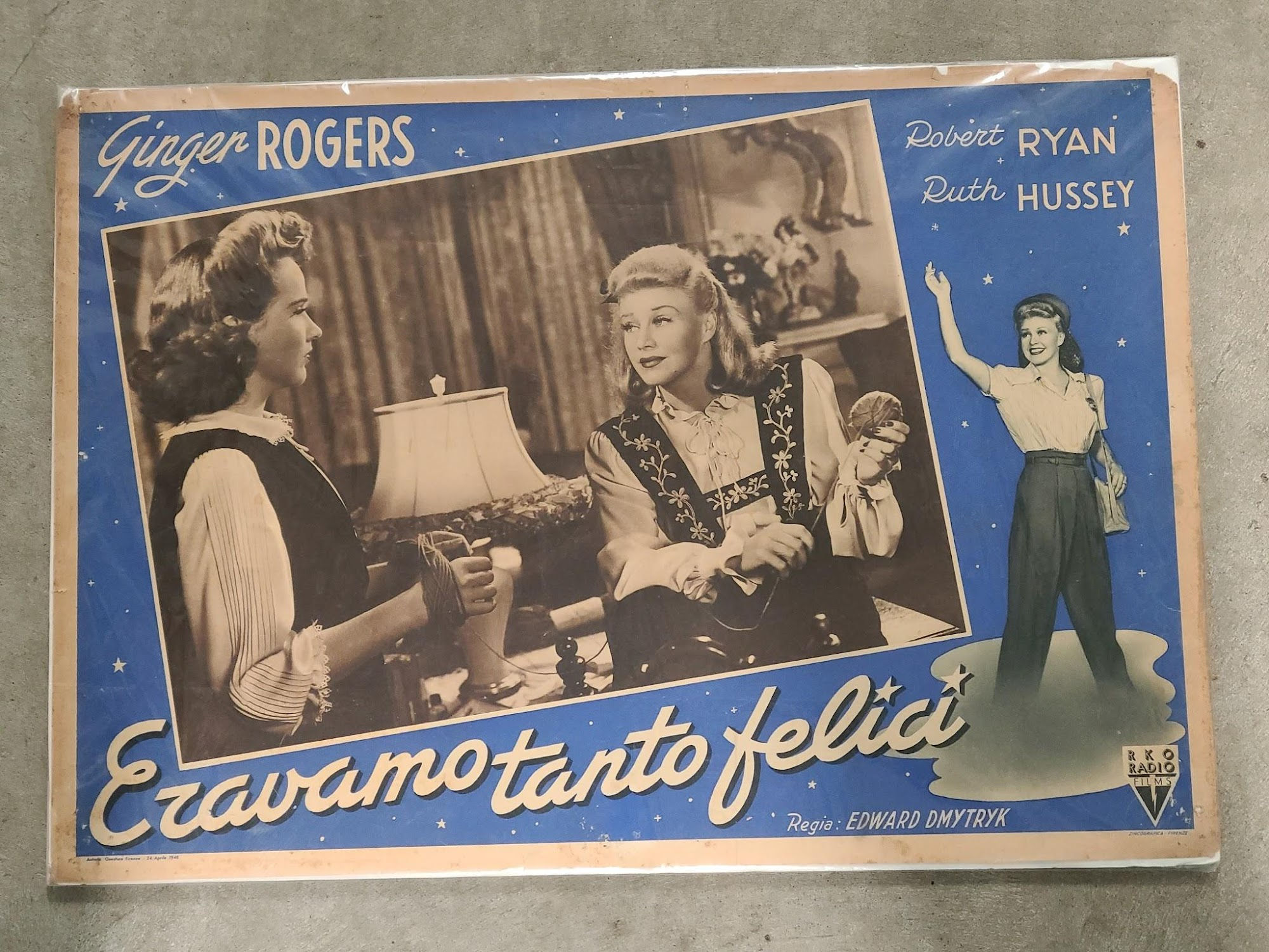 Tender Comrade 1943 Italian Cards