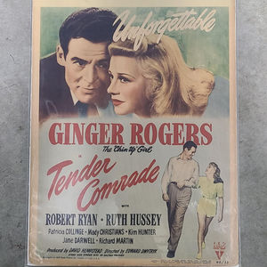 Tender Comrade 1943 Window Cards