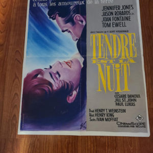 Tender Is The Night 1962 French