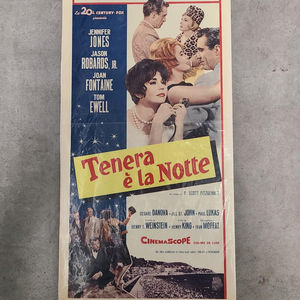 Tender Is The Night 1962 Locodina