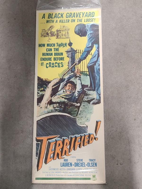 Terrified 1963 Inserts