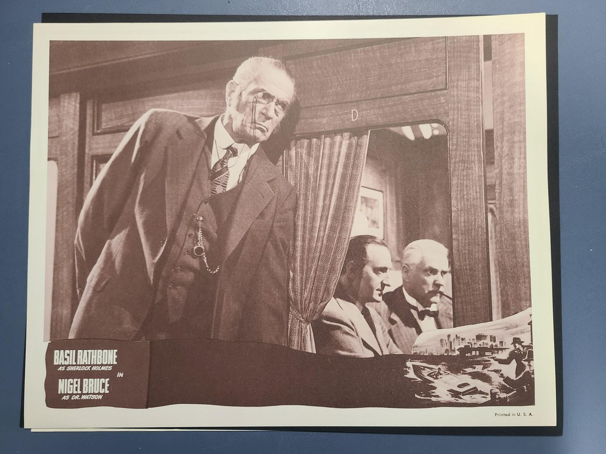 Terror By Night 1946 General Lobby Cards