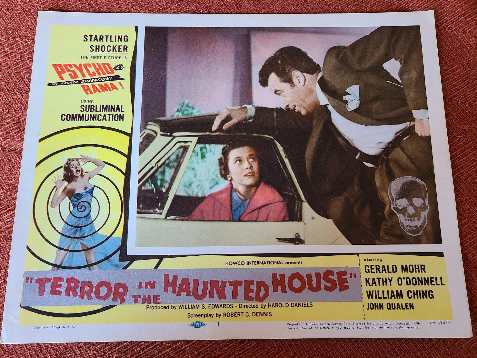 Terror In The Haunted House 1958 Scifi/Horror