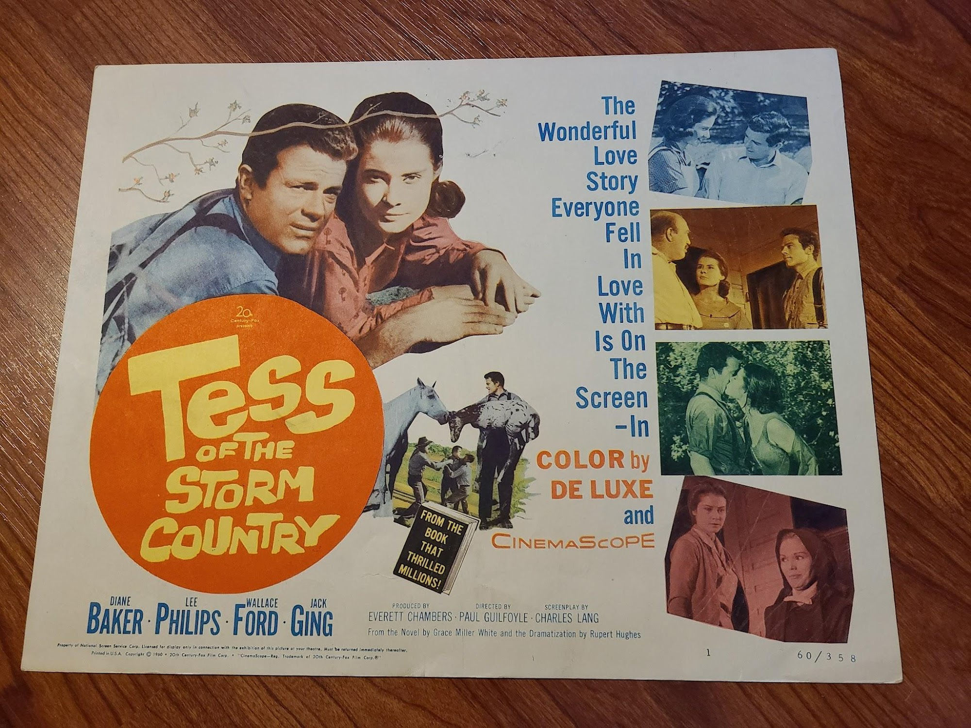 Tess Of The Storm Country 1960 General Lobby Cards