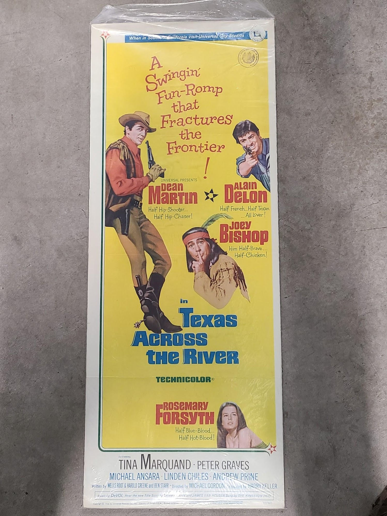 Texas Across The River 1966 Inserts
