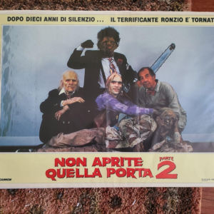 Texas Chainsaw Massacre 2 1986 Fotobusta