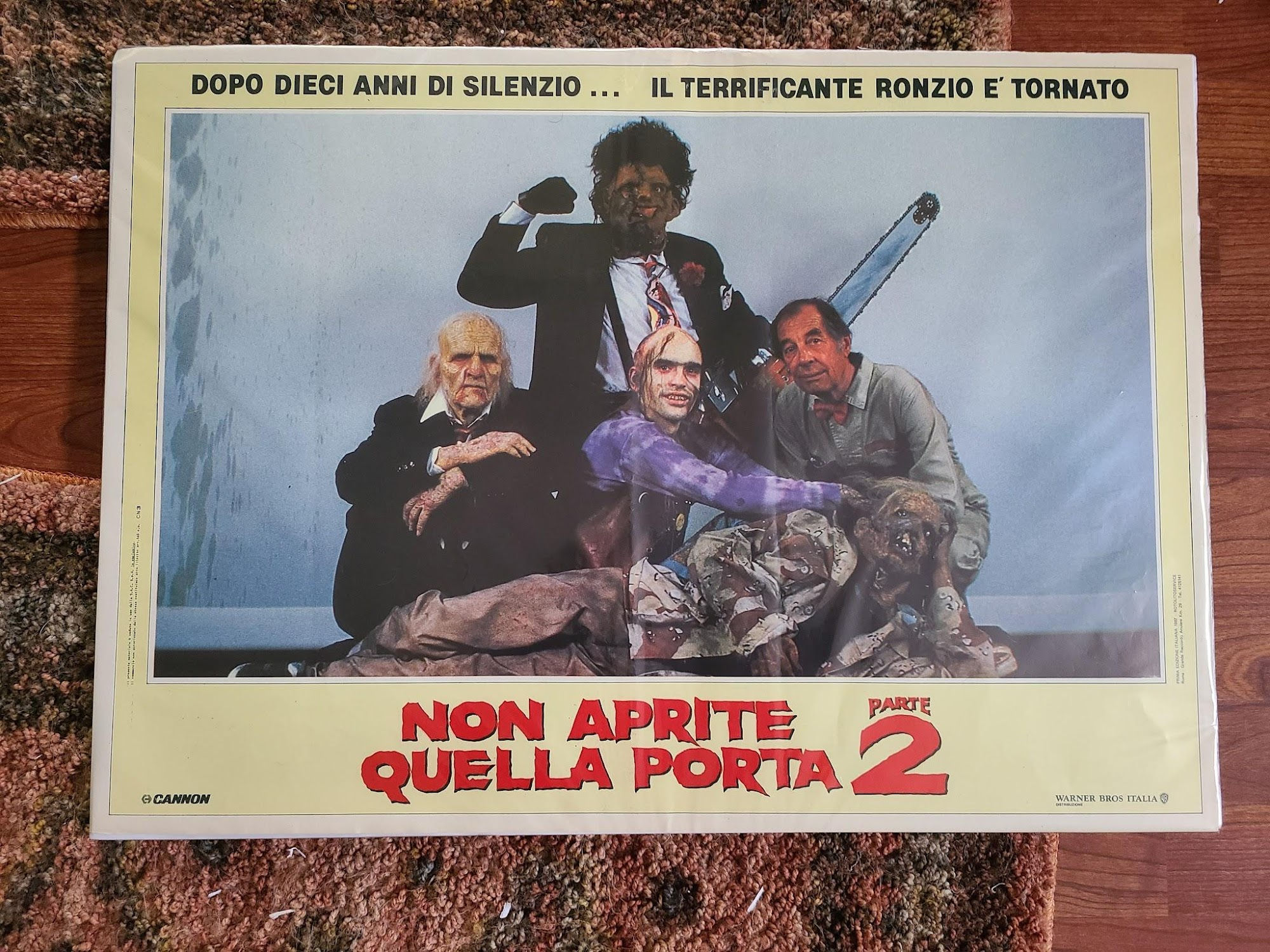 Texas Chainsaw Massacre 2 1986 Fotobusta