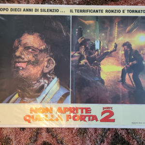 Texas Chainsaw Massacre 2 1986 Fotobusta