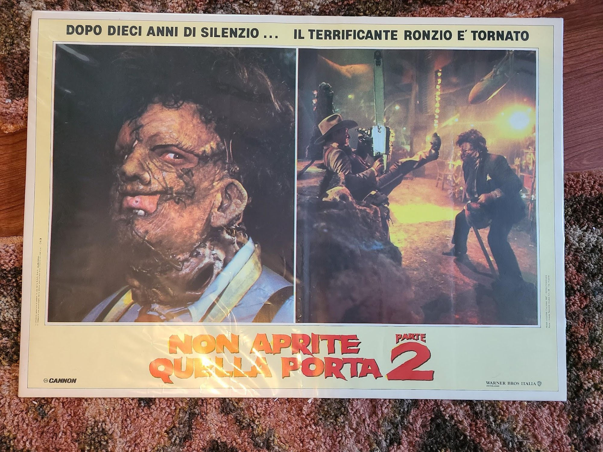Texas Chainsaw Massacre 2 1986 Fotobusta