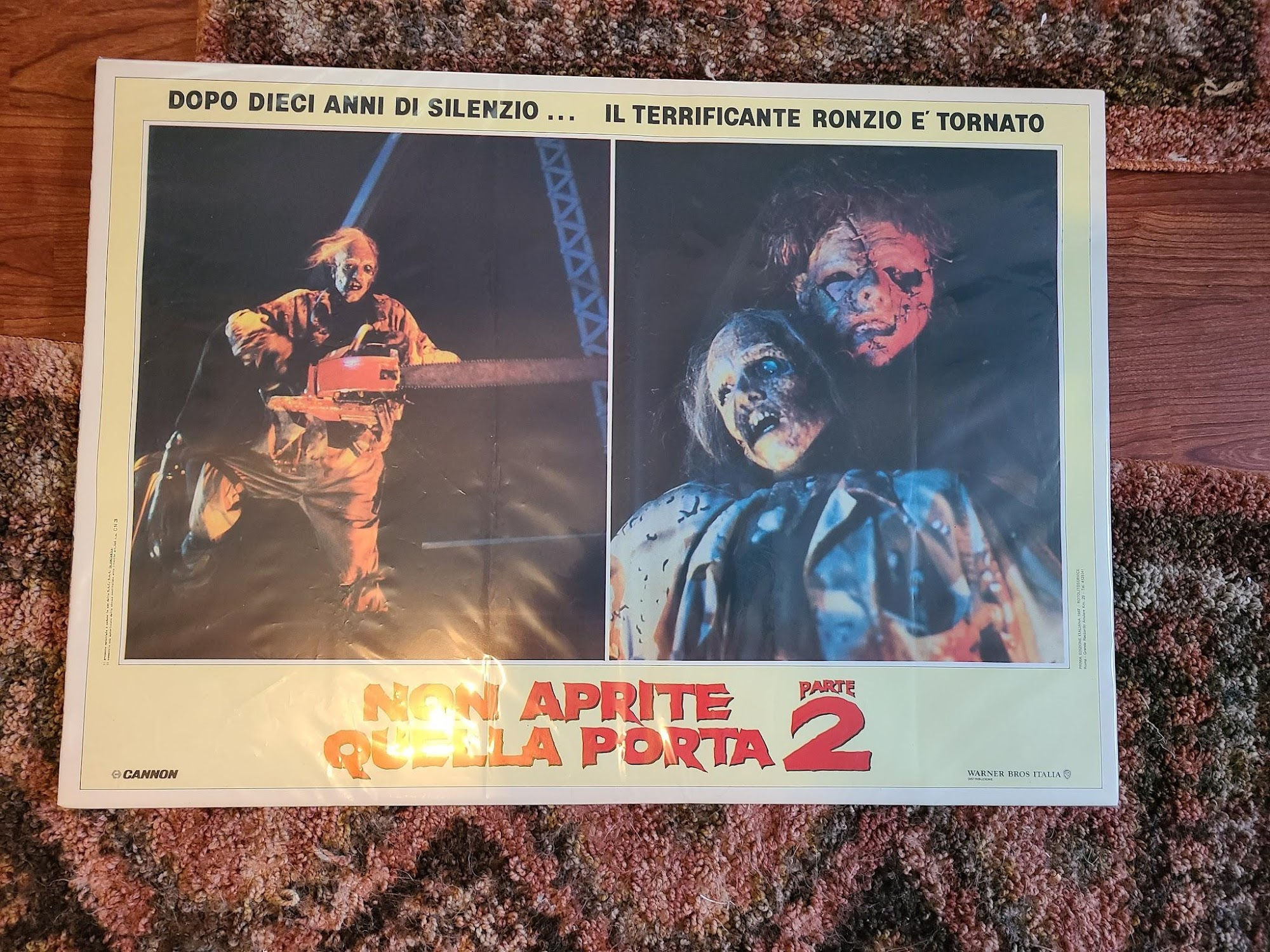 Texas Chainsaw Massacre 2 1986 Fotobusta