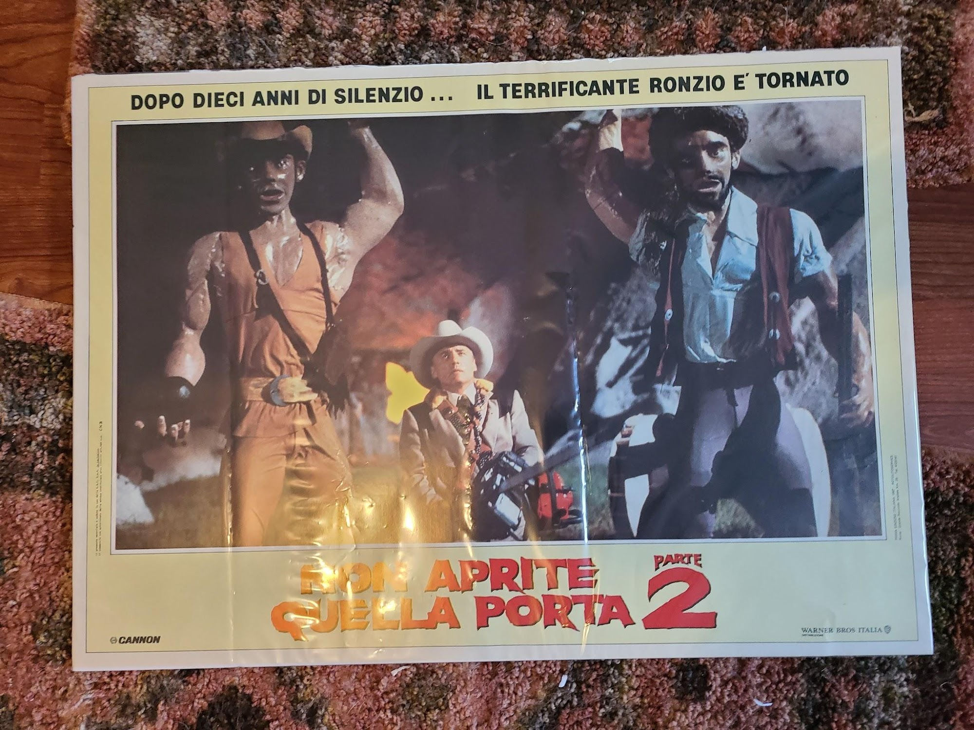 Texas Chainsaw Massacre 2 1986 Fotobusta