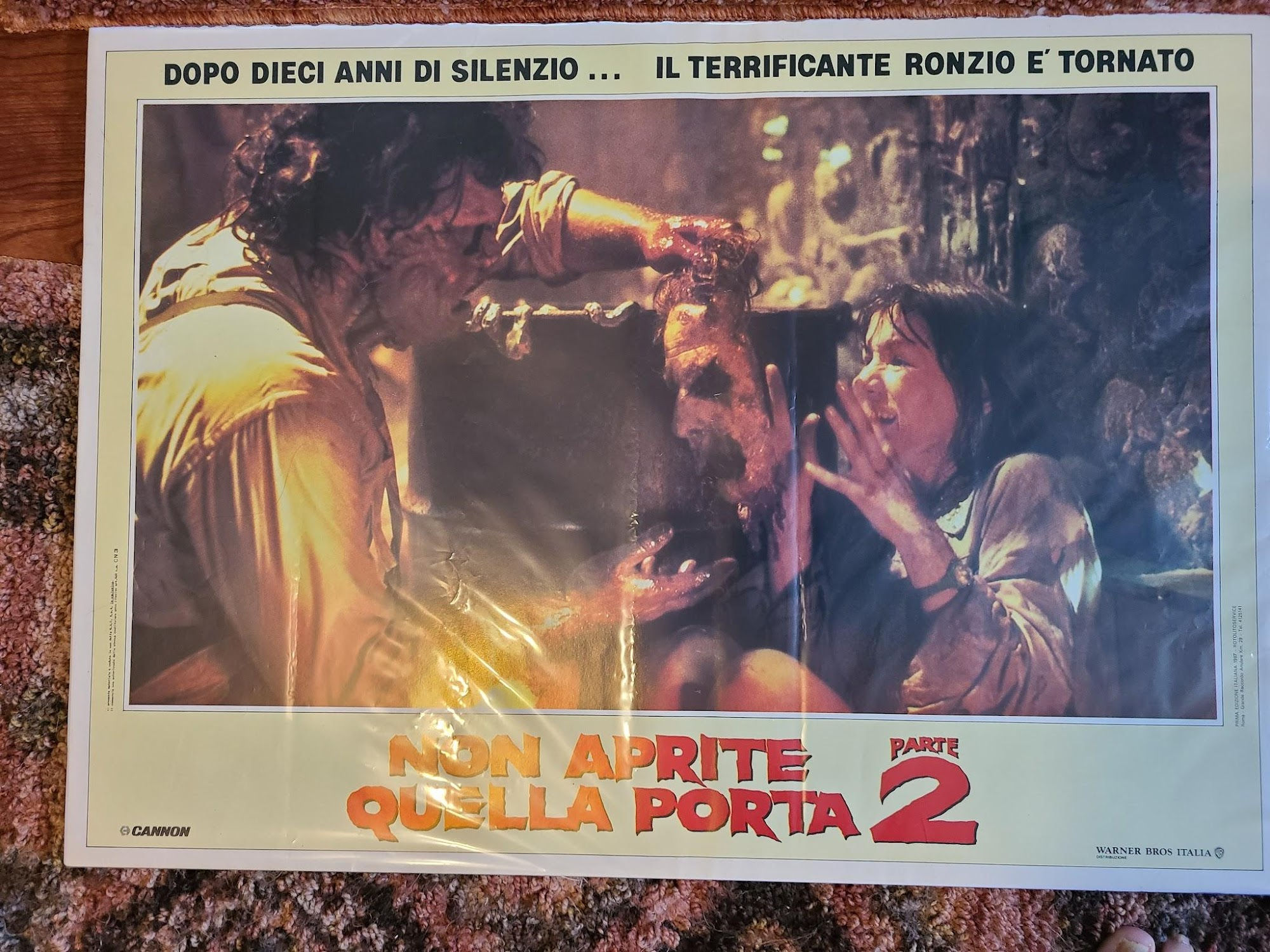 Texas Chainsaw Massacre 2 1986 Fotobusta