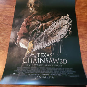 Texas Chainsaw Massacre (3D) 2013 Window Cards