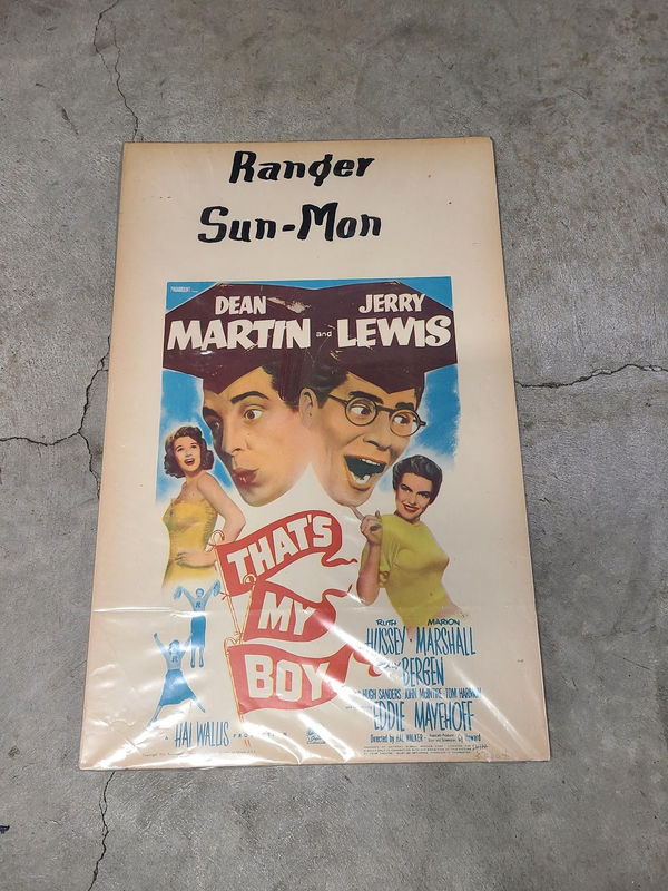 That's My Boy 1951 Window Cards