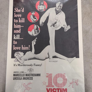 The 10th Victim 1965 1 Sheets/US
