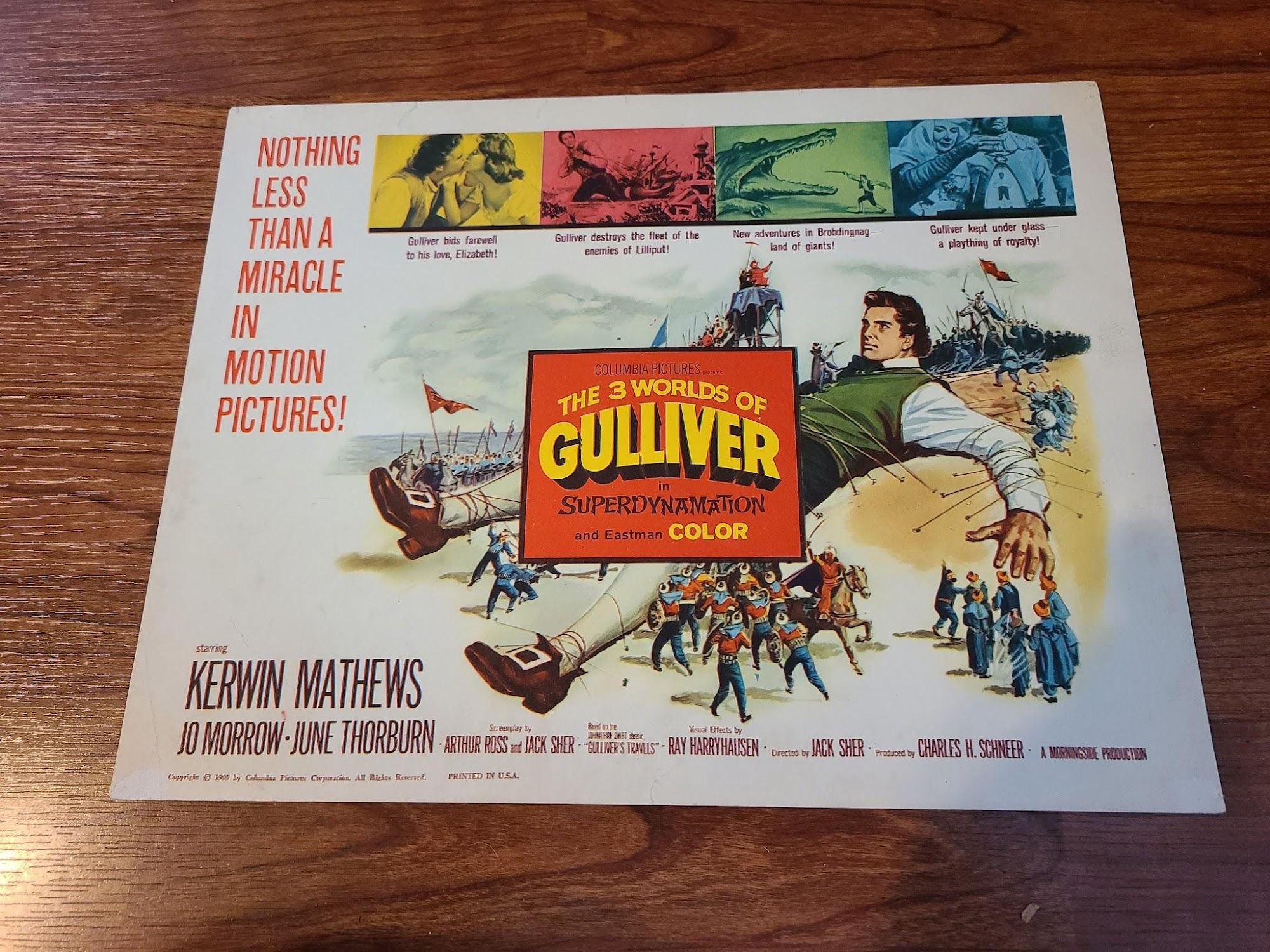 The 3 Worlds of Gulliver 1960 Title Cards