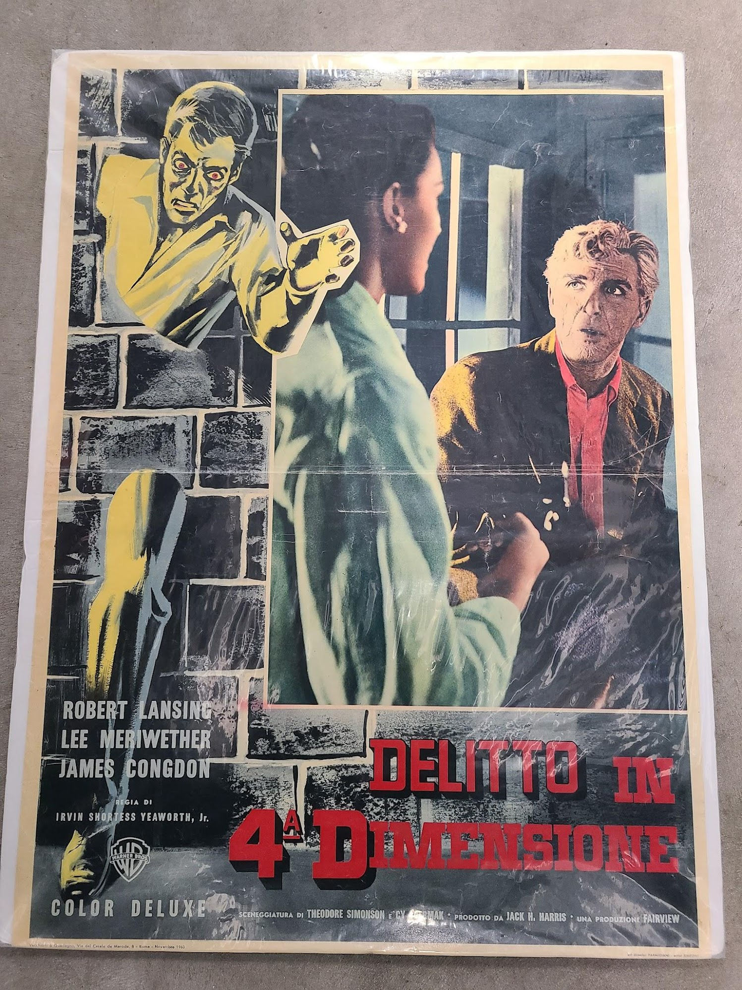 The 4D Man 1959 Fotobusta