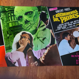 The Abominable Dr. Phibes 1971 Fotobusta