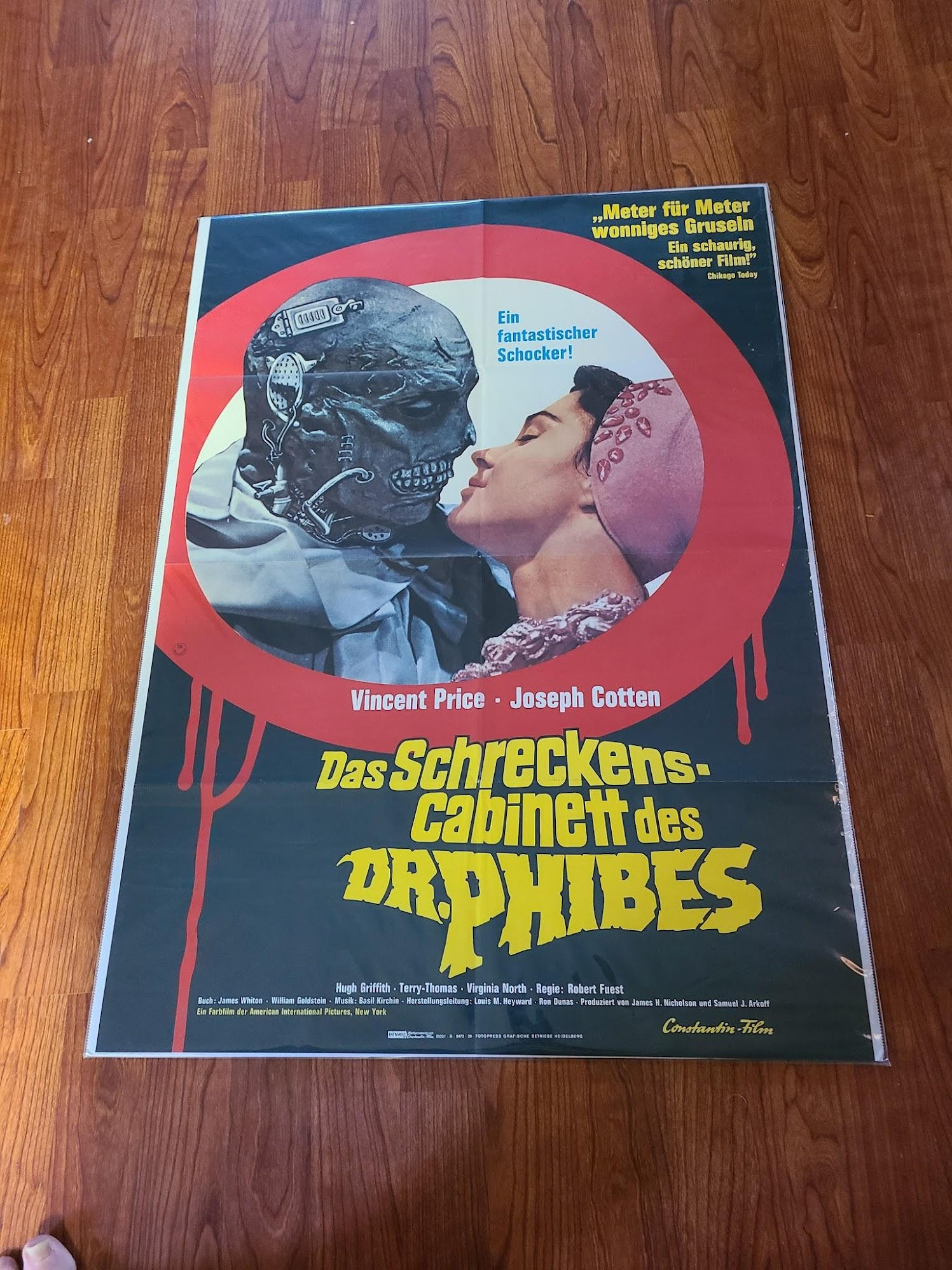 The Abominable Dr. Phibes 1971 German