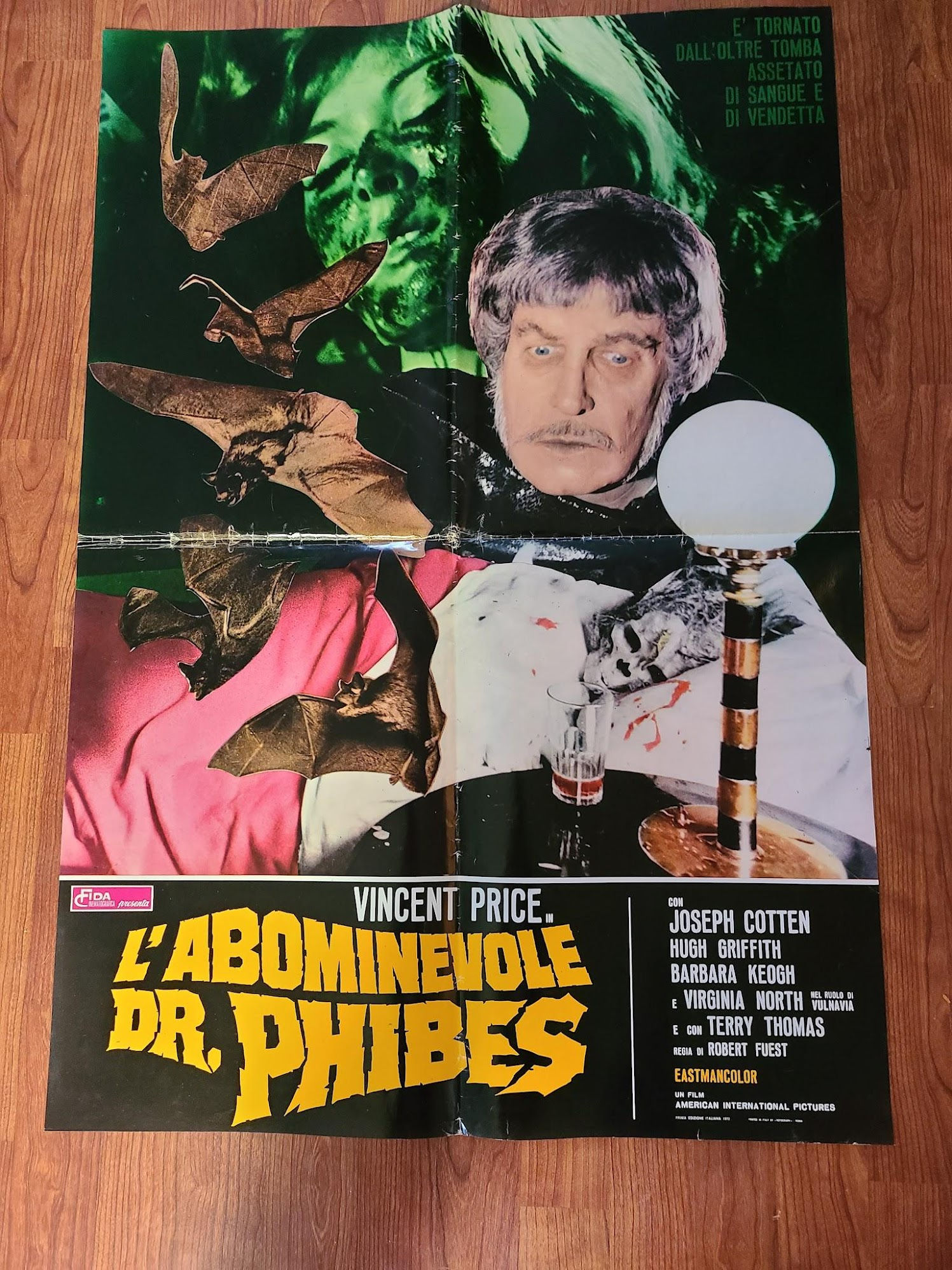 The Abominable Dr. Phibes 1971 Italian Posters