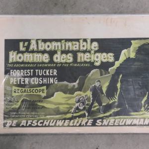 The Abominable Snowman of The Himalayas 1957 Belgium