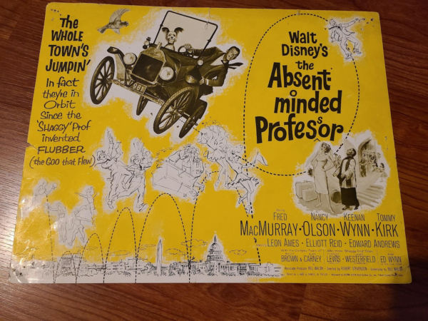 The Absent-Minded Professor 1960 Title Cards