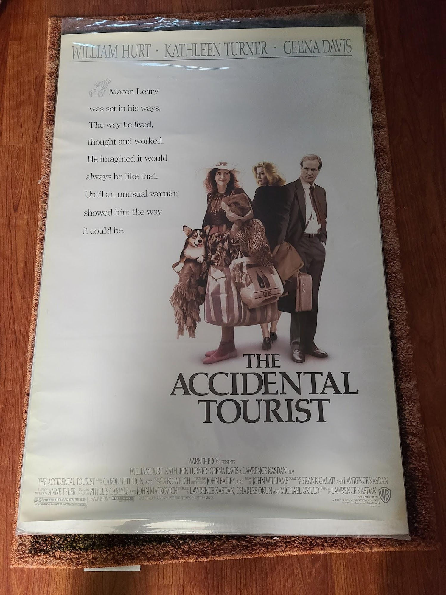 The Accidental Tourist 1988 1 Sheets/US