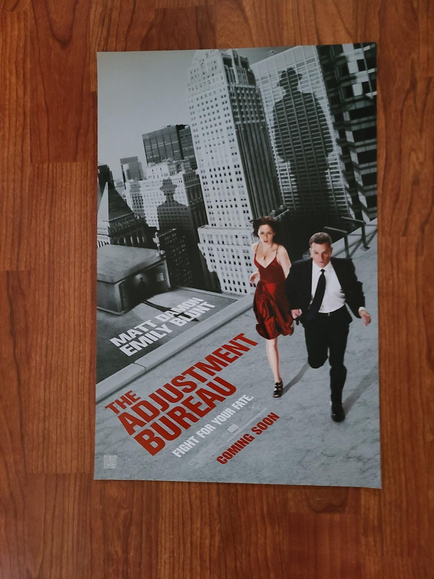 The Adjustment Bureau 2011 Window Cards