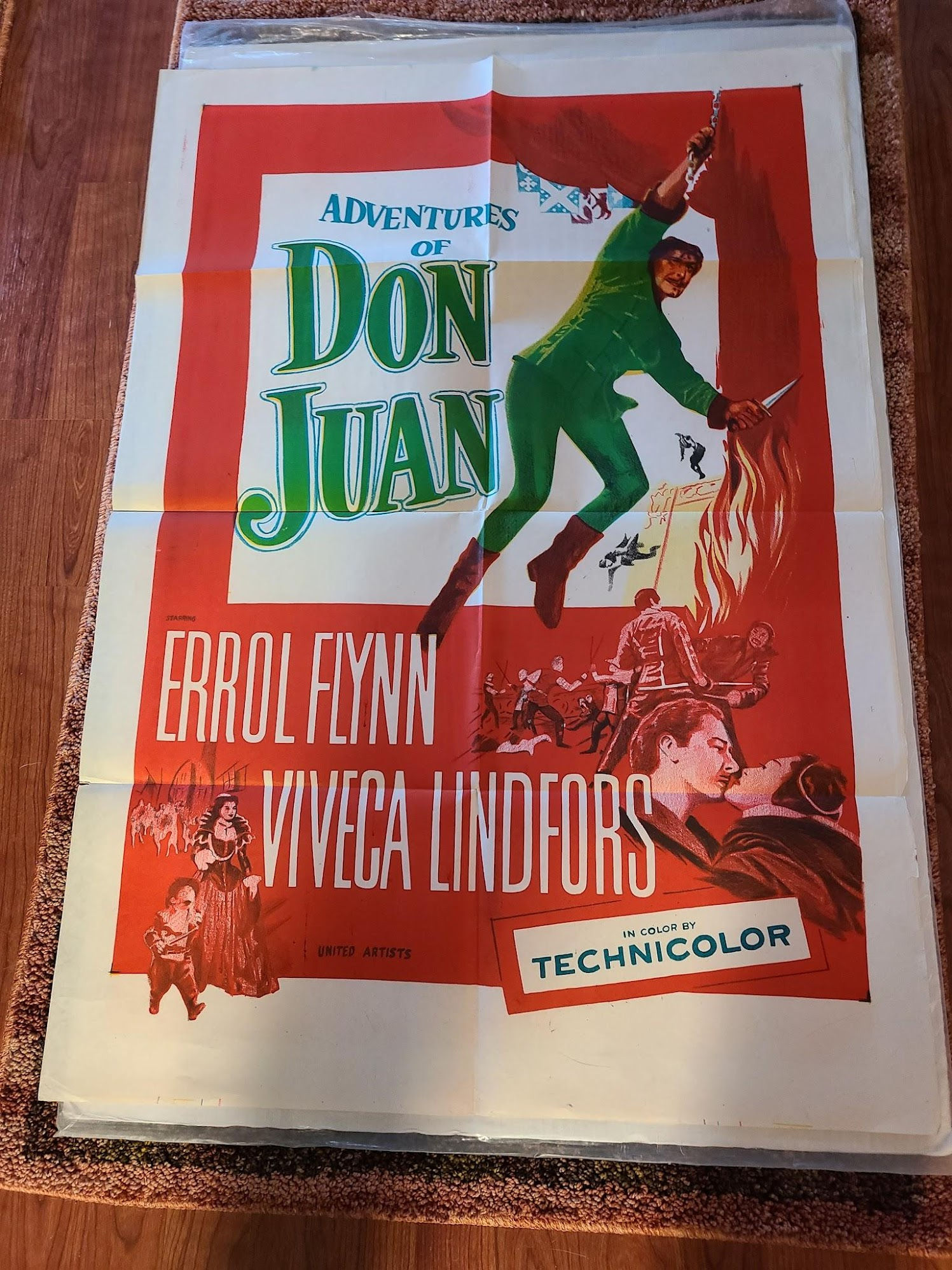 The Adventures of Don Juan 1948 1 Sheets/US