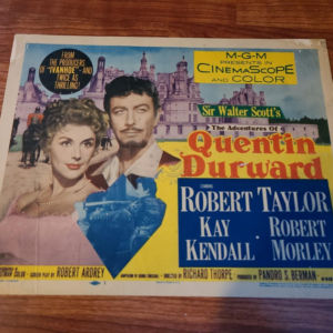 The Adventures Of Quentin Durward 1955 Title Cards