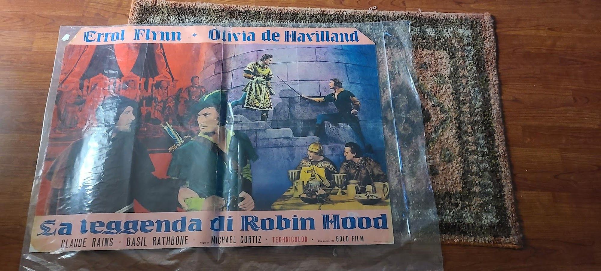 The Adventures Of Robin Hood 1938 Fotobusta