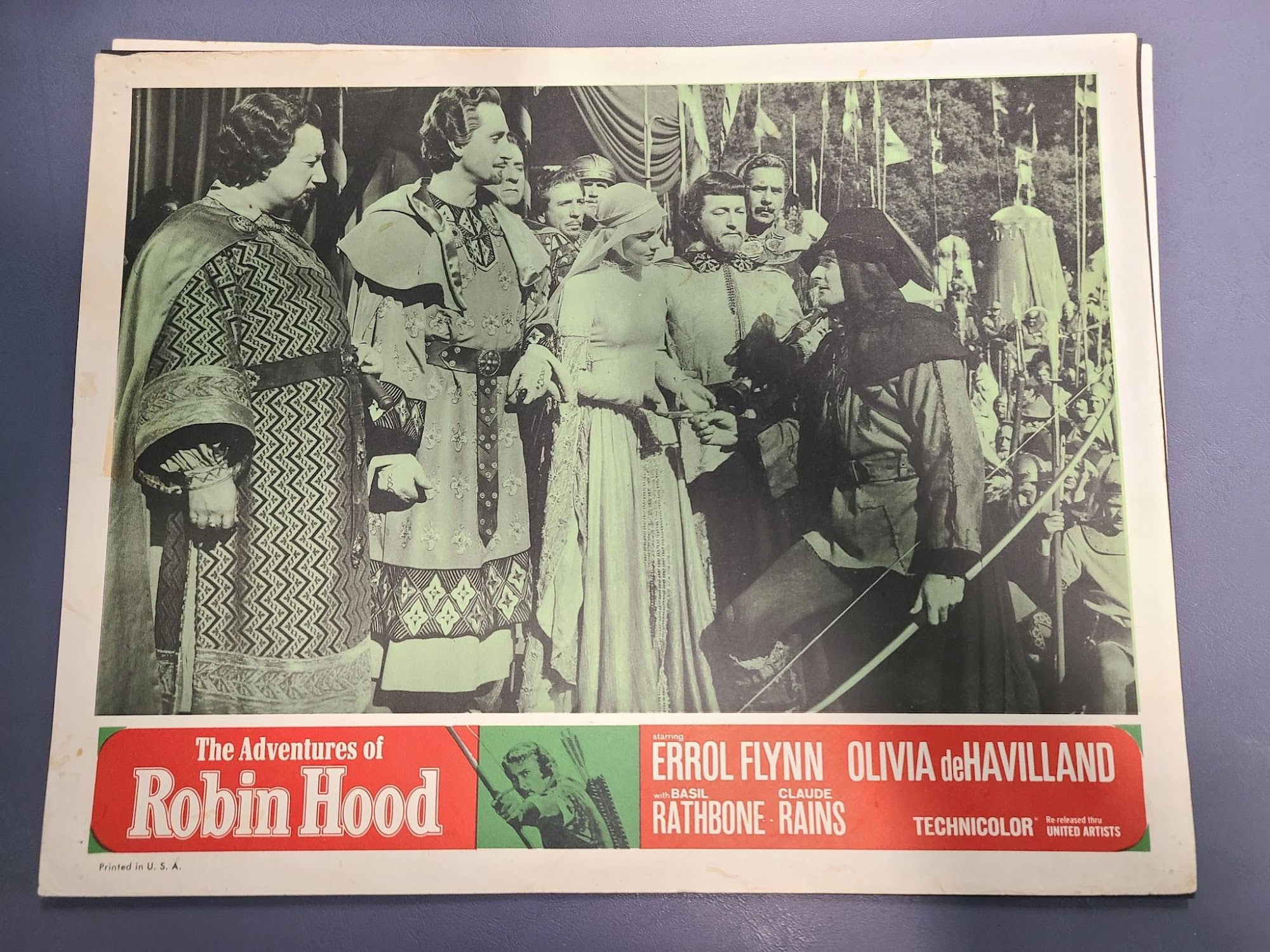 The Adventures of Robin Hood 1938 General Lobby Cards