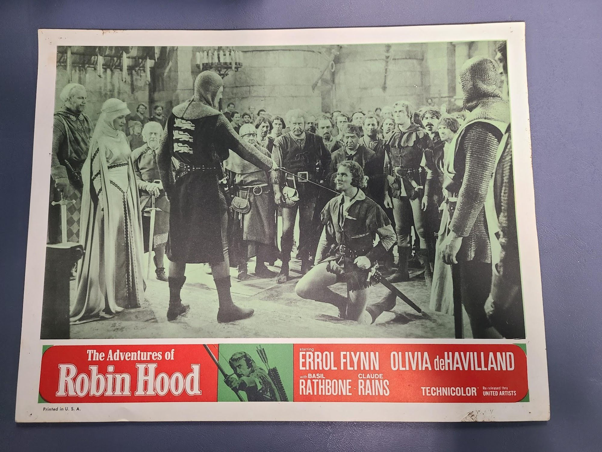 The Adventures of Robin Hood 1938 General Lobby Cards
