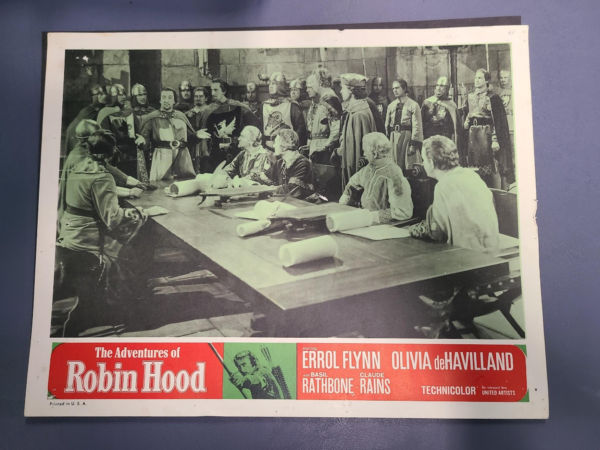 The Adventures of Robin Hood 1938 General Lobby Cards