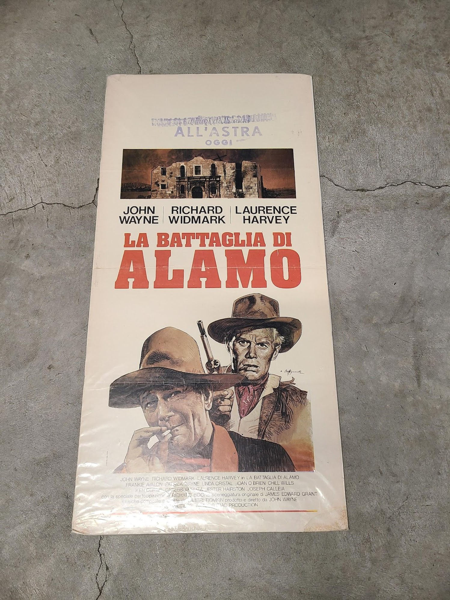 The Alamo 1960 Locodina