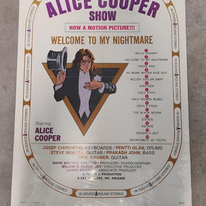 The Alice Cooper Show: Welcome To My Nightmare 1979 1 Sheets/US