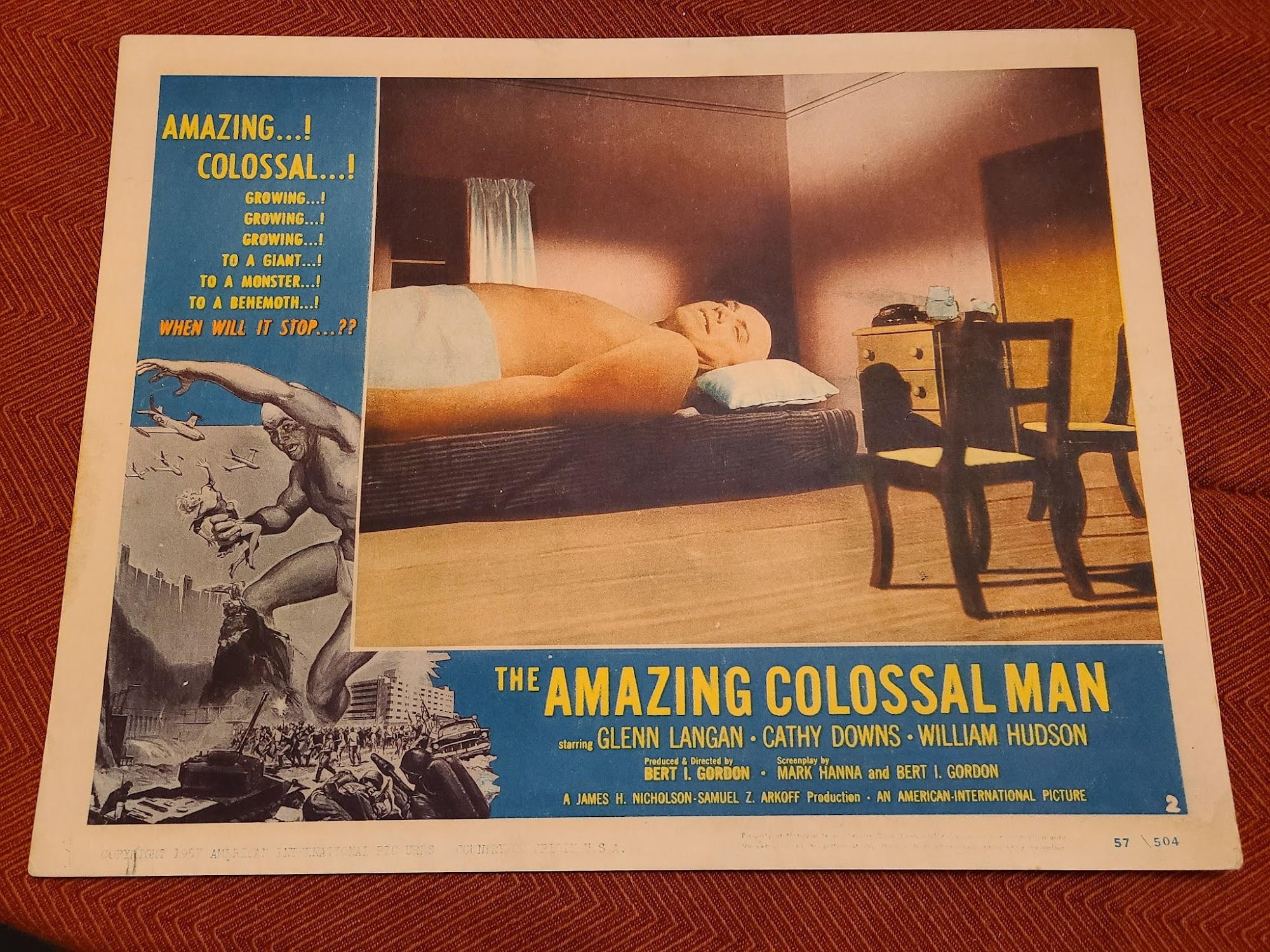 The Amazing Colossal Man 1957 Scifi/Horror