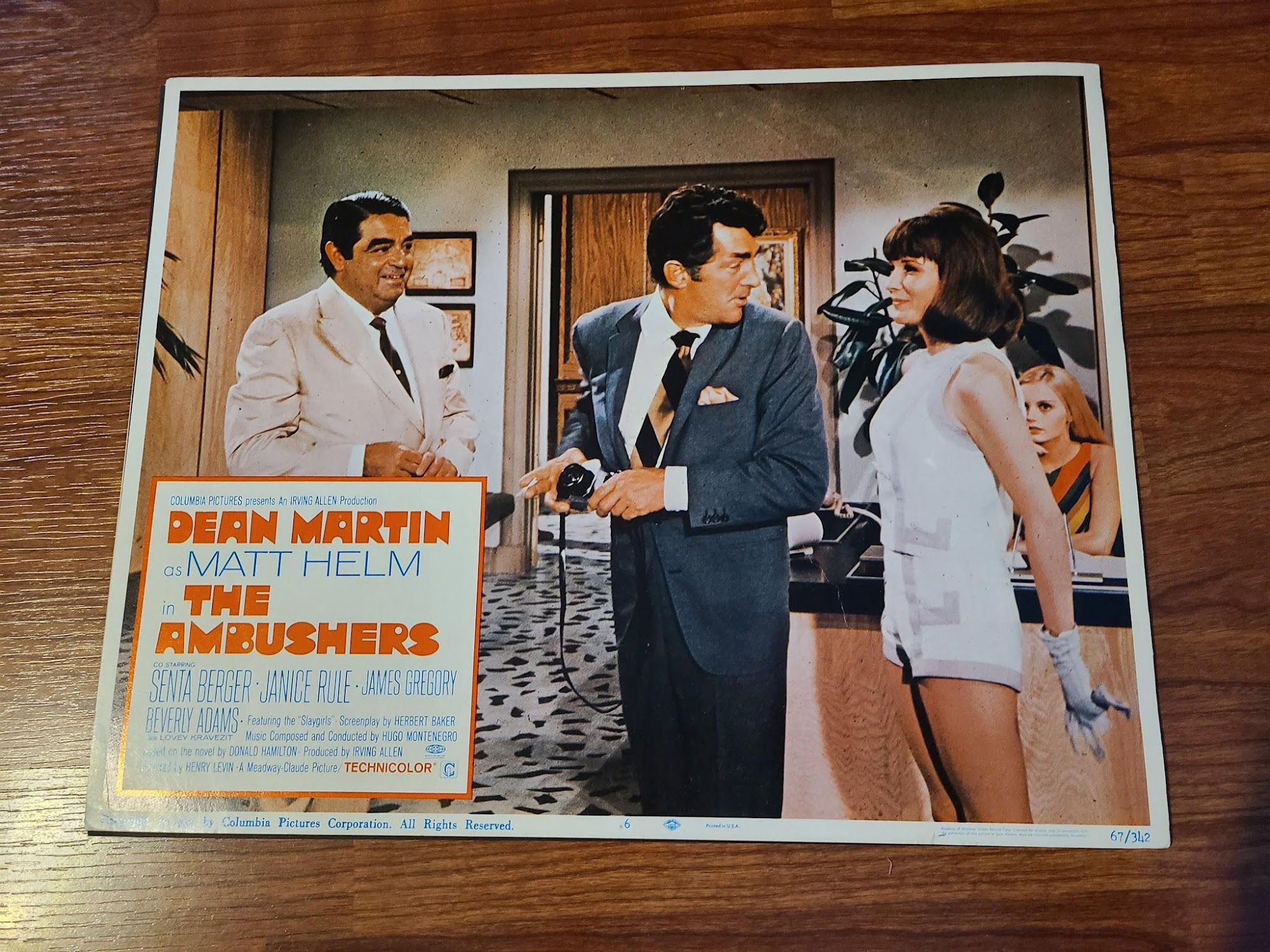 The Ambushers 1967 General Lobby Cards