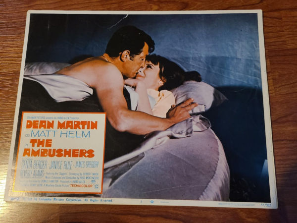 The Ambushers 1967 General Lobby Cards